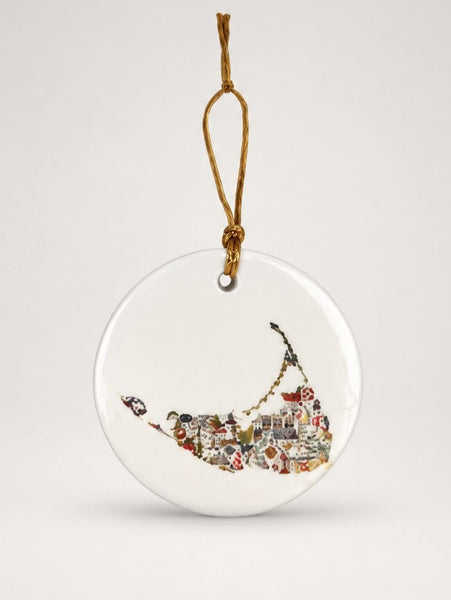 Icon Map Ornament