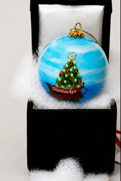 Nantucket Dory Tree Ornament