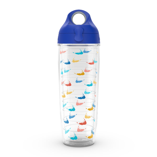 24 oz Multui-color Islands Tervis Water Bottle