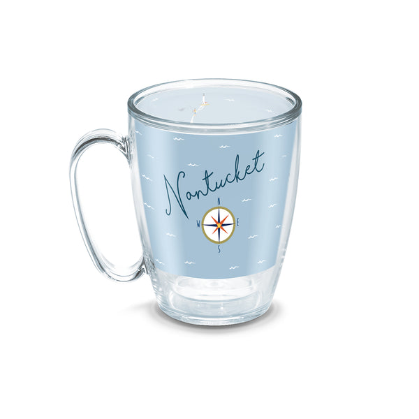 15 oz Nantucket Map & Compass Tervis Mug