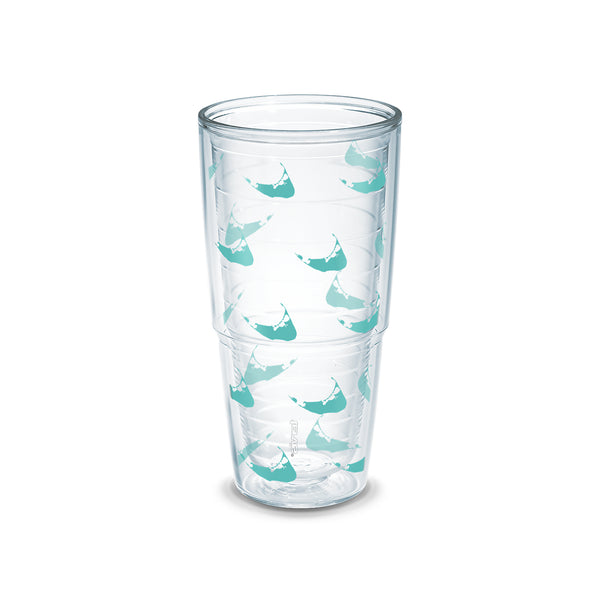 24 oz Nantucket Turquoise Island Tervis Big T