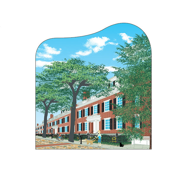 Cat's Meow Village Collectible - The Three Bricks