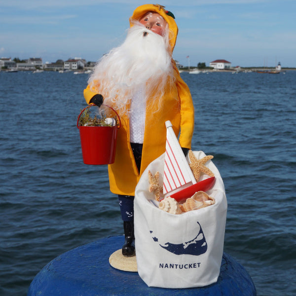 Byer's Choice Caroller - Original Nantucket Santa 2012