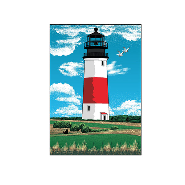 Cat's Meow Village Collectible - Sankaty Head Lighthouse Keepsake