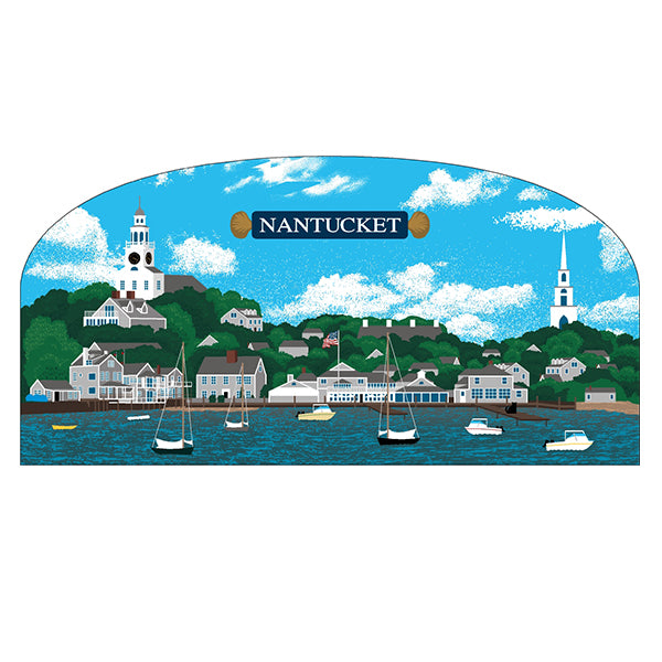 Cat's Meow Village Collectible - Nantucket Skyline