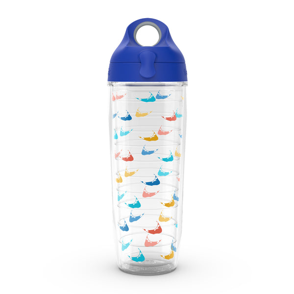 24 oz Rainbow Fleet Tervis Water Bottle