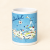 MAP OF NANTUCKET MUG