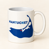 I HEART NANTUCKET MAP MUG