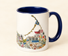 Our exclusive NANTUCKET MAP WITH MINI ICONS MUG