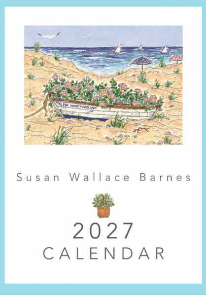 2027 Nantucket Calendar By Susan Wallace Barnes