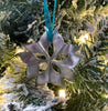 Pewter Whales Tail Wreath Ornament