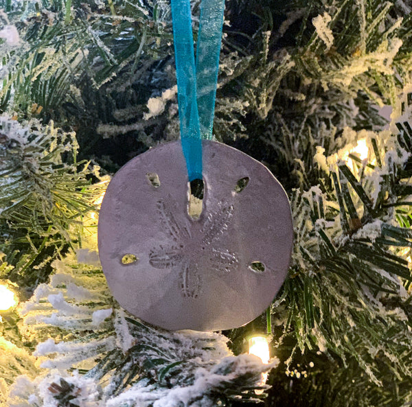 Pewter Sand Dollar Ornament