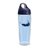 24 oz Nantucket Blue Stripe Tervis Water Bottle