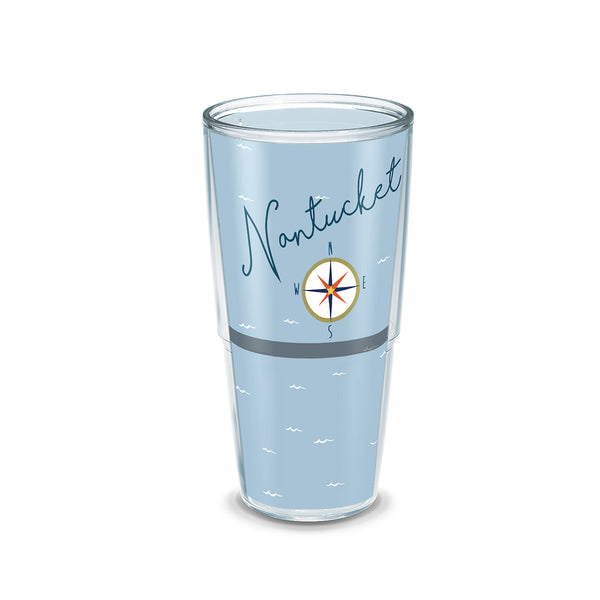 Nantucket All Over Sticker 24 oz Bottle