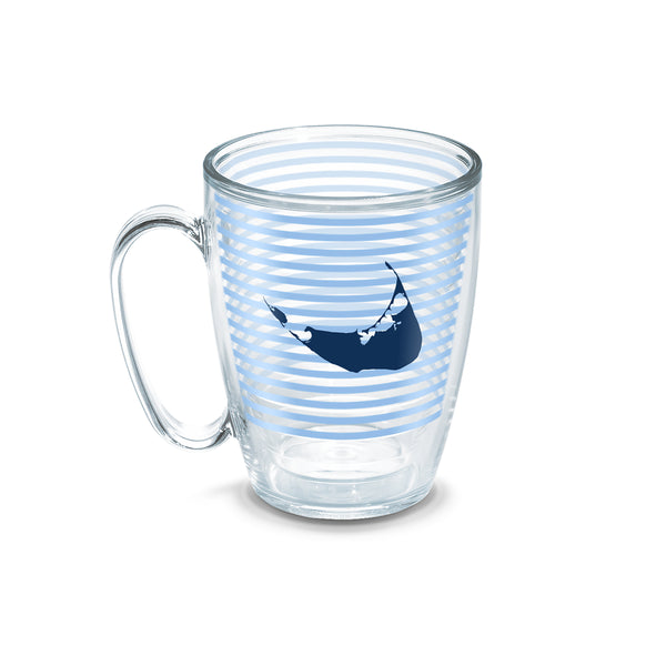 15 oz Nantucket Blue Stripe Tervis Mug