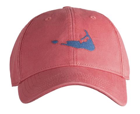 Nantucket Red Cap with Blue Nantucket island