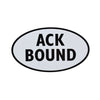 ACK Bound Sticker 5x3