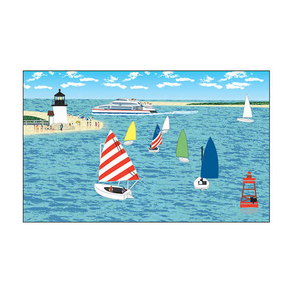 Cat's Meow Village Collectible - The Rainbow Fleet