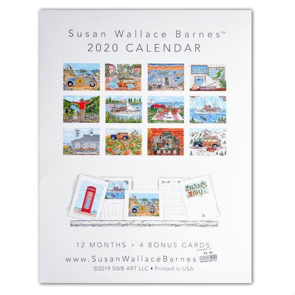 2025 Nantucket Calendar By Susan Wallace Barnes