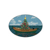 Cat's Meow Village Colectible - Easy Street Dory Boat Ornament