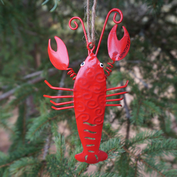 Nantucket Red Lobster Ornament