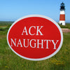 ACK NAUGHTY Sticker