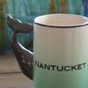 Nantucket Whale Handle Coffee Mug